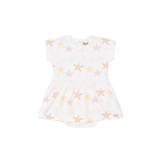 Coccoli Skirted Romper - Starfish