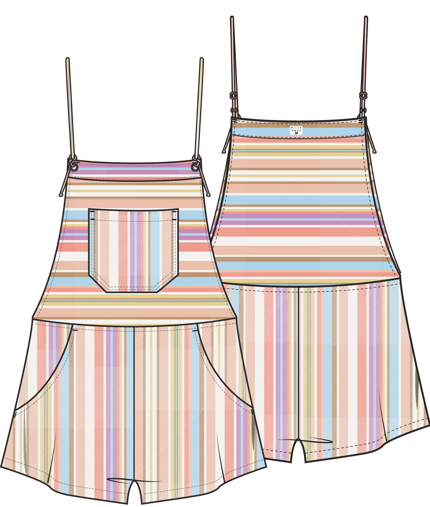 Billabong Wave Watch Romper