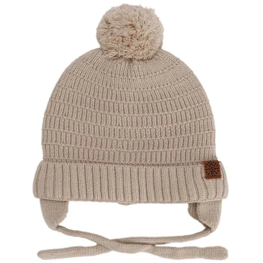 Calikids Knit Soft Touch Hat - Cream