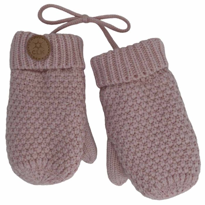 Calikids Soft Touch Knit Mittens - Lotus