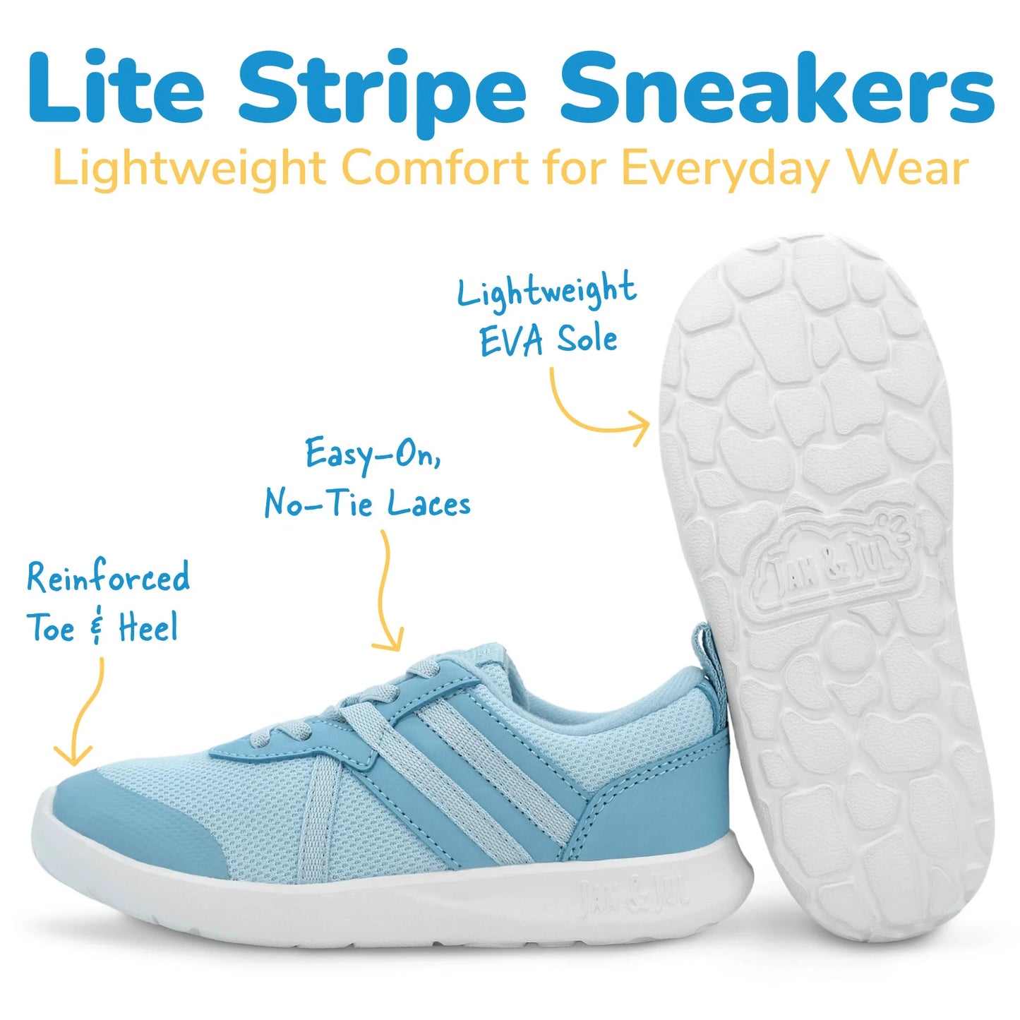 Lite Stripe Sneakers - Khaki