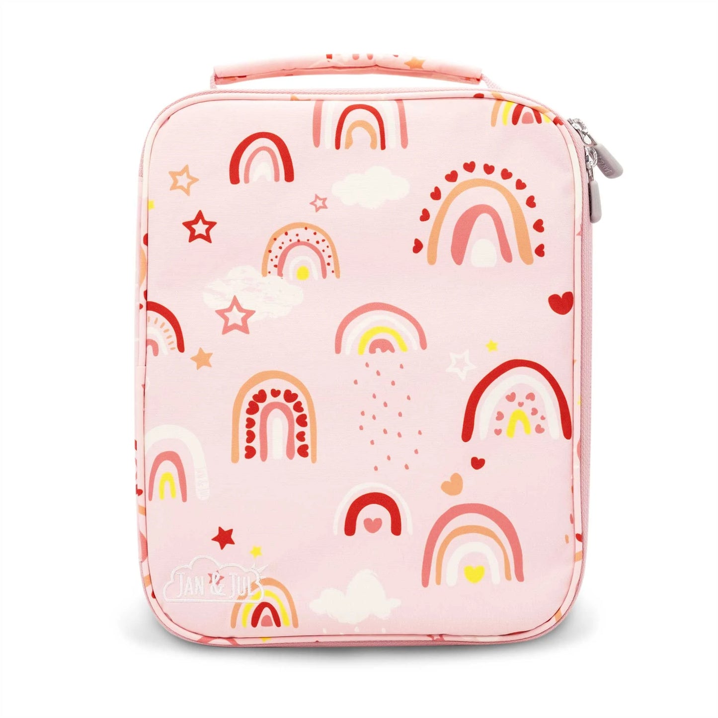 Jan & Jul Pink Rainbow Lunch Bag