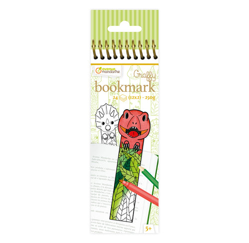 Graffy Dinosaur Bookmarks