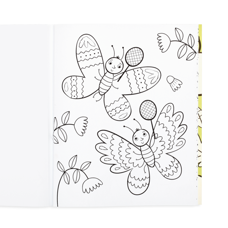 Ooly Coloring Book - Busy Bug Buddies