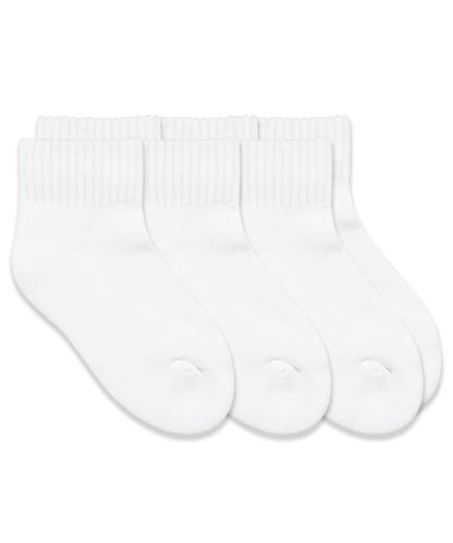Jefferies Sport Quarter Socks - White
