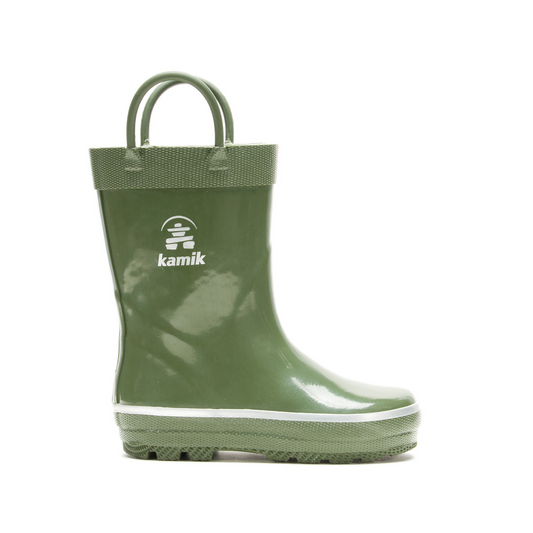 Kamik Splashed Rainboots - Olive (Final Sale)