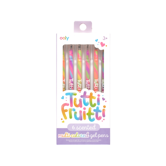 Ooly Tutti Frutti Gel Pens - Set of 6
