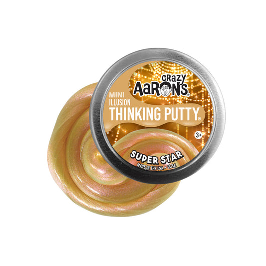 Crazy Aaron's Mini Thinking Putty - Superstar