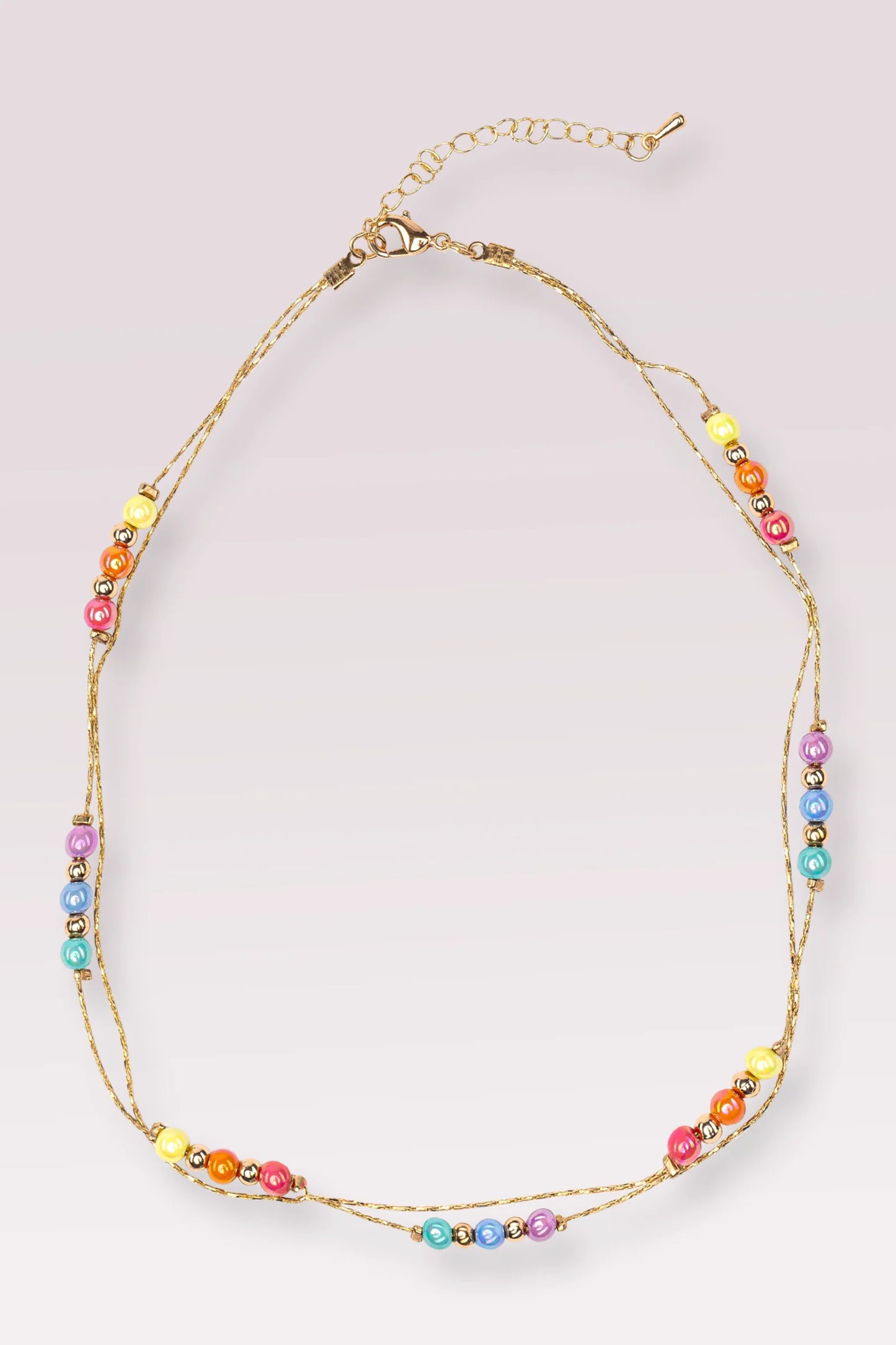 Great Pretenders Boutique Necklace - Golden Rainbow