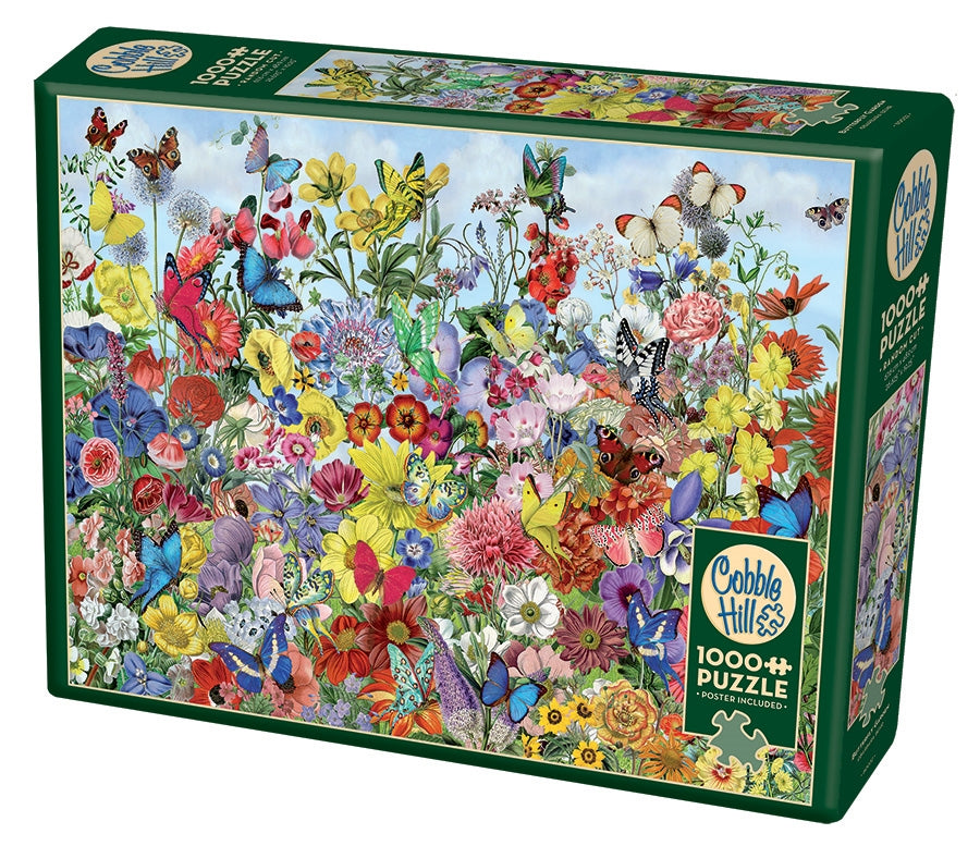 Cobble Hill 1000 Piece - Butterfly Garden