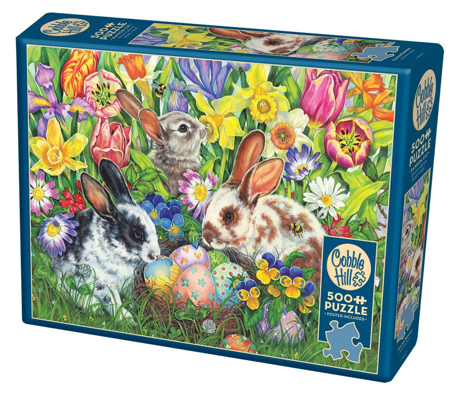 Cobble Hill 500 Piece - Easter Bunnies