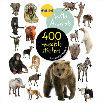 Eyelike Stickers Book: Wild Animals