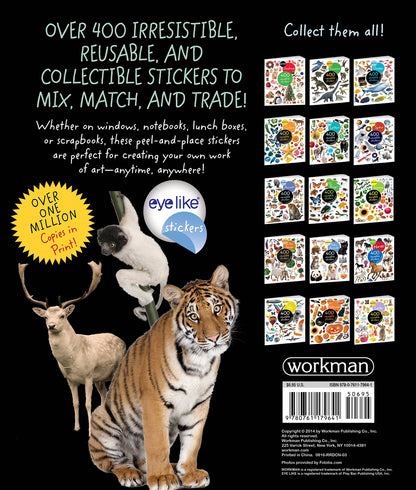 Eyelike Stickers Book: Wild Animals