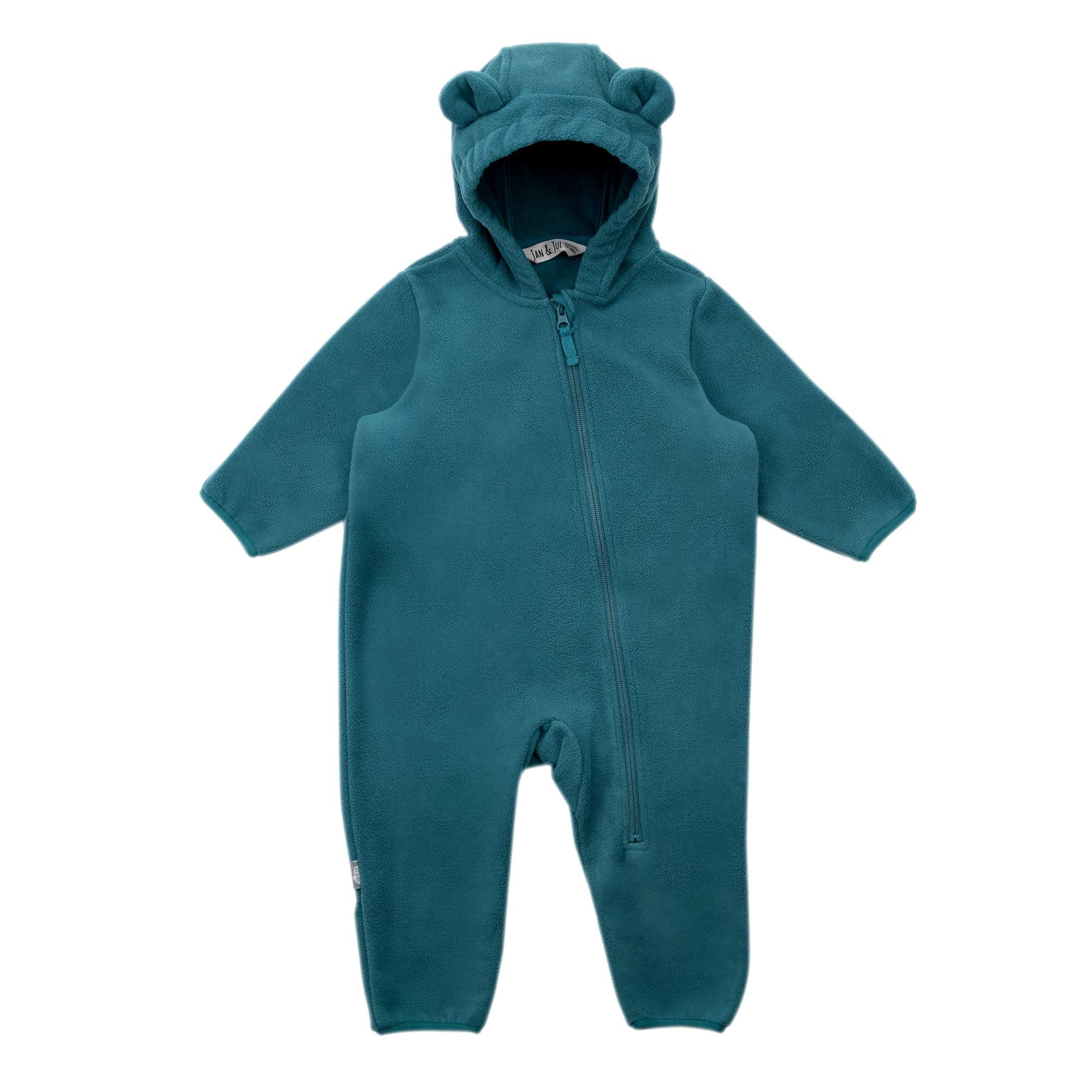 Jan Jul Fleece Suit Blue Spruce Not for Long Boutique