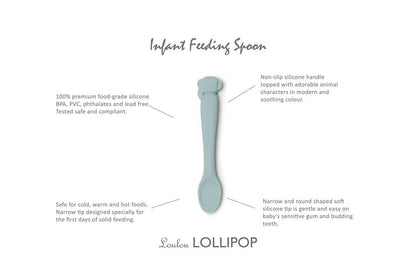 Loulou Lollipop Infant Feeding Spoon - Elephant