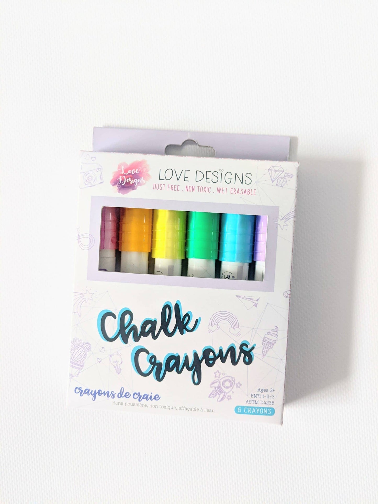 Love Designs Chalk Crayons