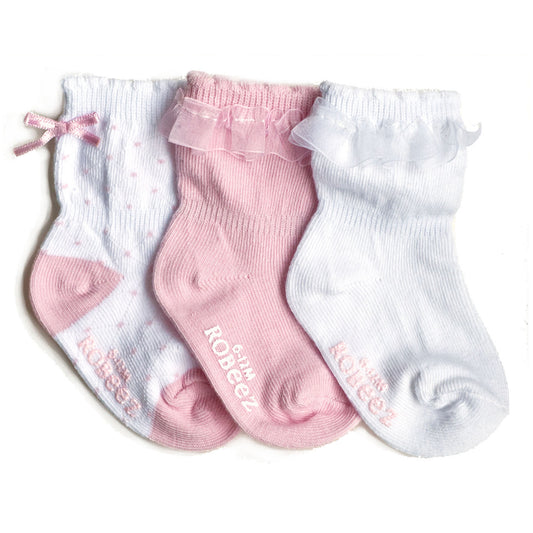 Robeez Socks 3 pack - Baby Girl