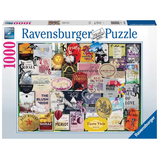 Ravensburger 1000 Piece - Wine Labels