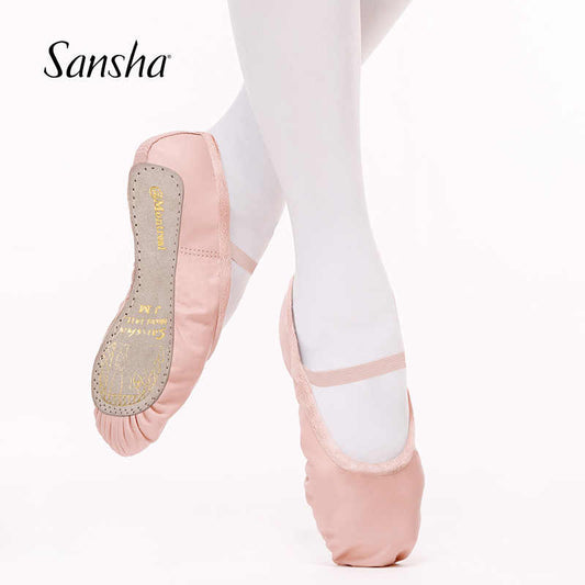 Sansha Montreal Pink Ballet Slippers