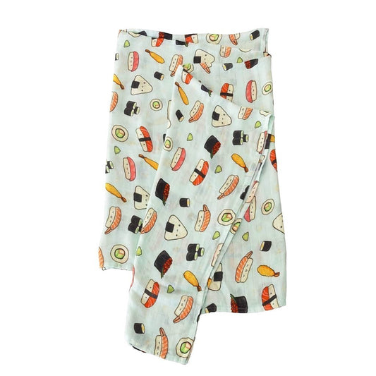 Loulou Lollipop Muslin Swaddle - Sushi (Final Sale)