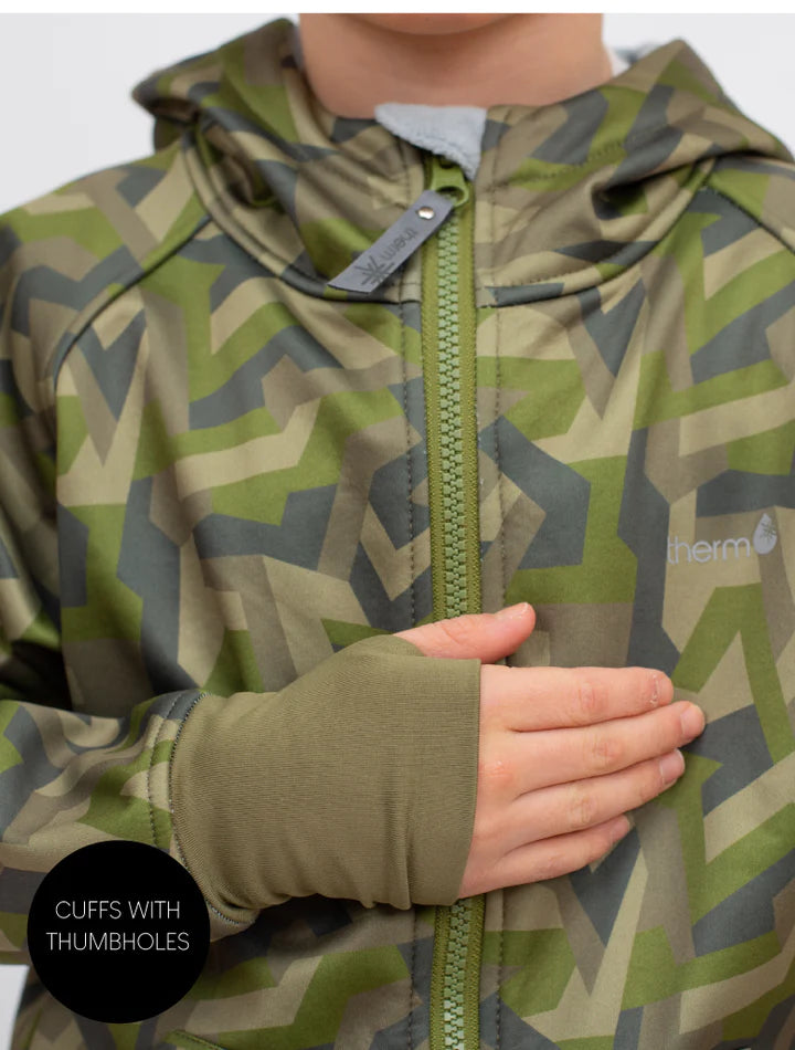 Therm All Weather Hoodie - Geo Camo