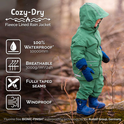 Jan & Jul Cozy-Dry Waterproof Jacket - Yellow