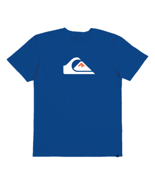 Quiksilver Youth Comp Logo Tee - Snorkel Blue