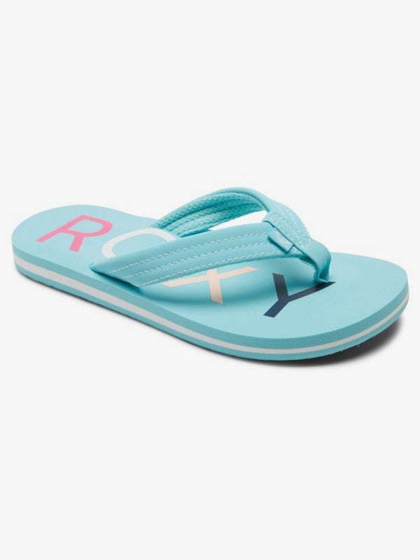 Roxy Flip Flops - Vista Turquoise (Final Sale)