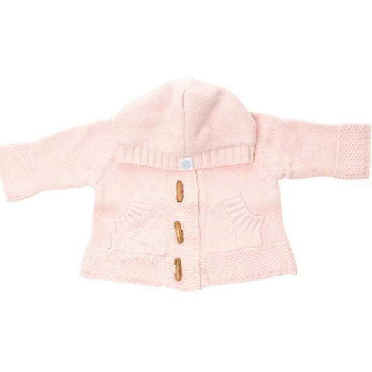 Beba Bean Knit Hoodie - Pink