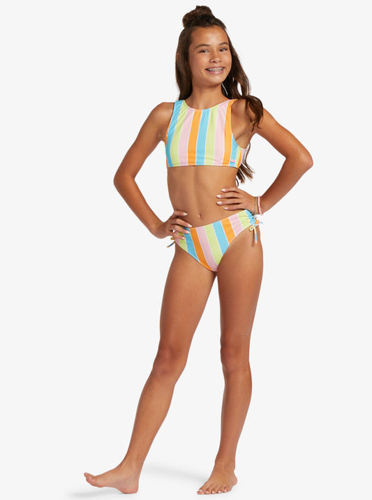 Roxy Youth Crop Top 2 Piece Set - Last in Paradise
