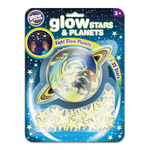Glow Planets and Stars