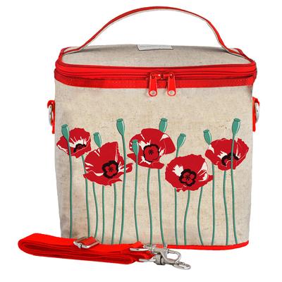 So Young Large Cooler Bag - Red Poppy