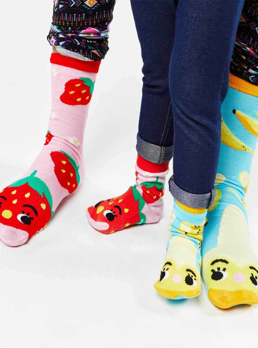 Pals Socks - Strawberry & Banana
