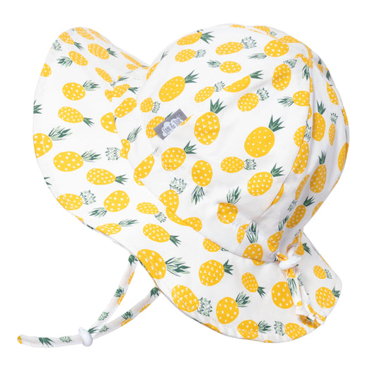 Jan & Jul Cotton Sun Hat - Yellow Pineapple (Final Sale)