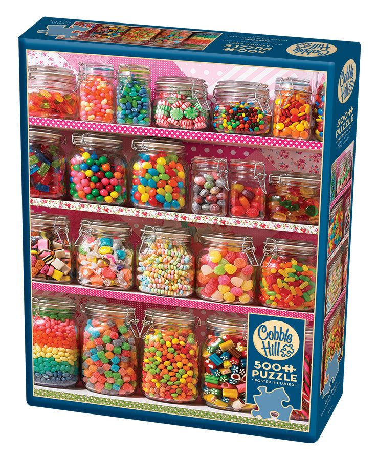 Cobble Hill 500 Piece - Candy Shelf