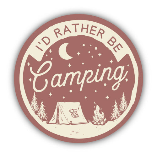 Stickers Northwest - I'd Rather Be Camping
