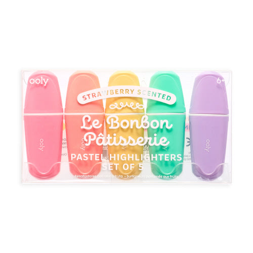 Ooly Le Bonbon Patisserie Scented Pastel Highlighters - Set of 5