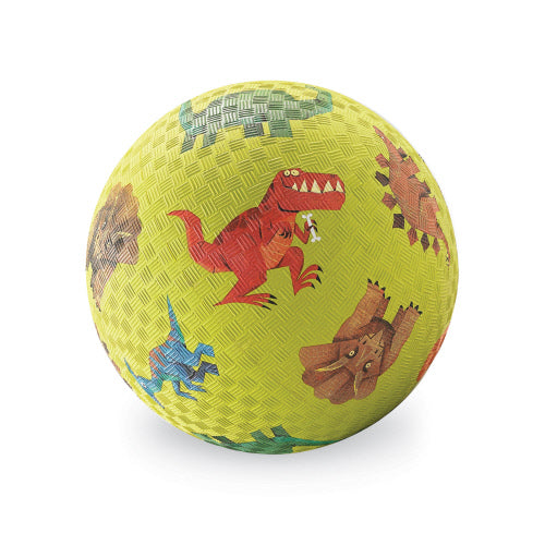 Crocodile Creek Playground Ball - Green Dinosaurs