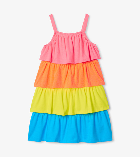 Hatley Rainbow Tiered Dress