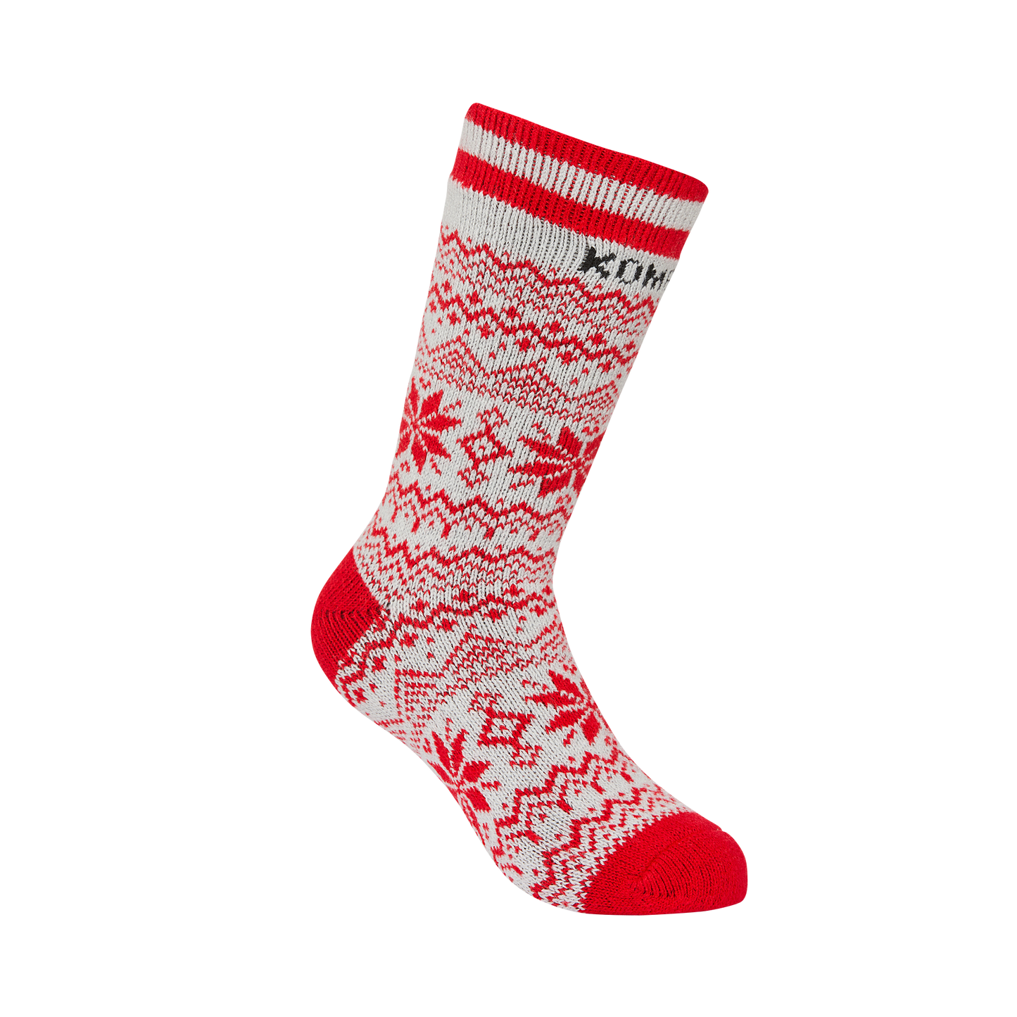 Kombi Cabin Socks - Maple Leaf Red (Final Sale)